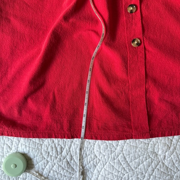 Red Cotton Sundress - Picture 5 of 7